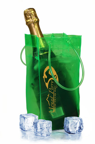 Lime Green Mt Perry VERT tchillbag Branded Smart ice bucket for Mt Perry Race club tchillbag